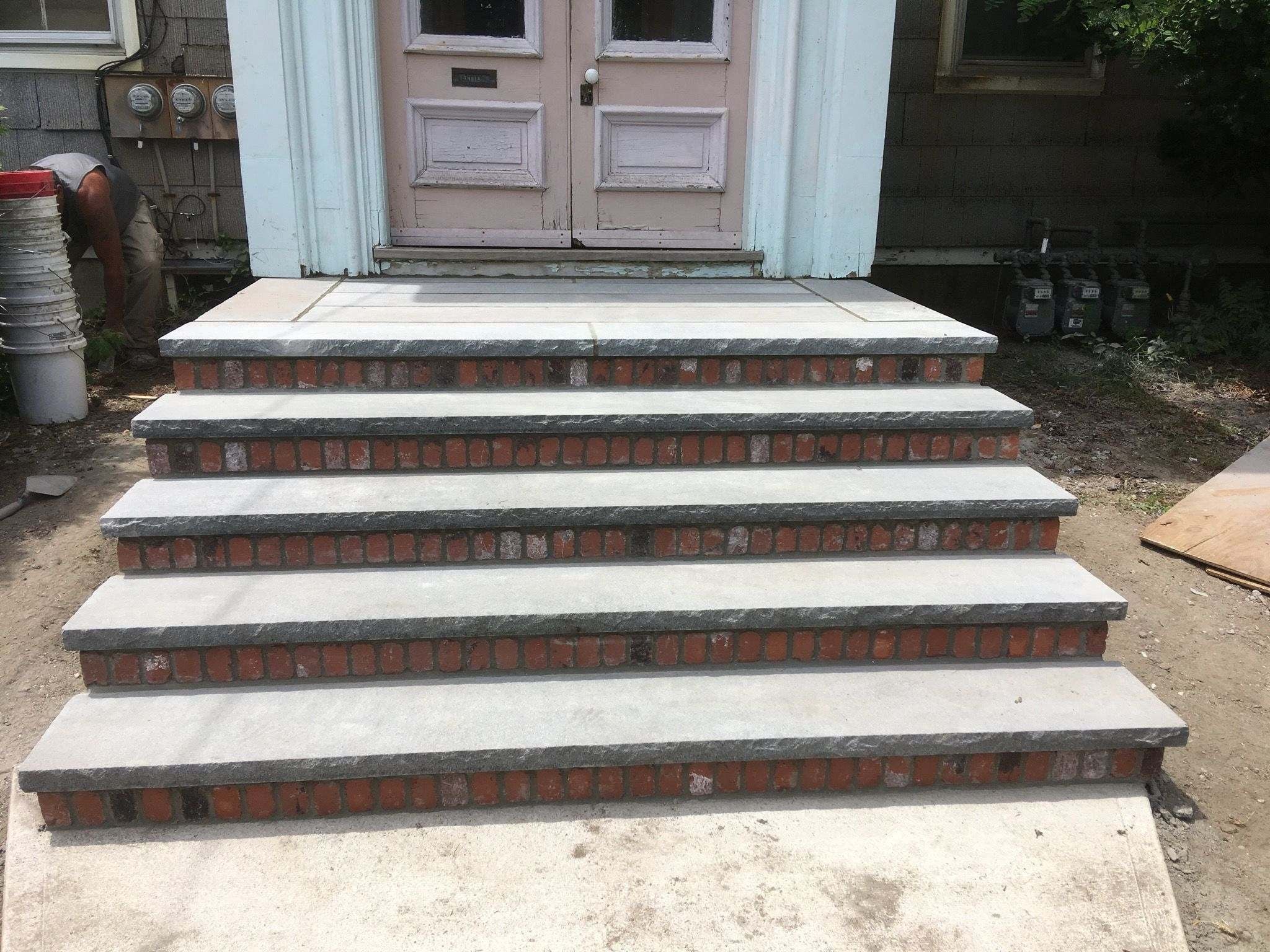 Rebuilt Front Stairs