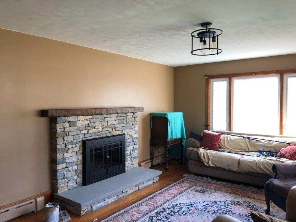 Refaced Outside of Firebox